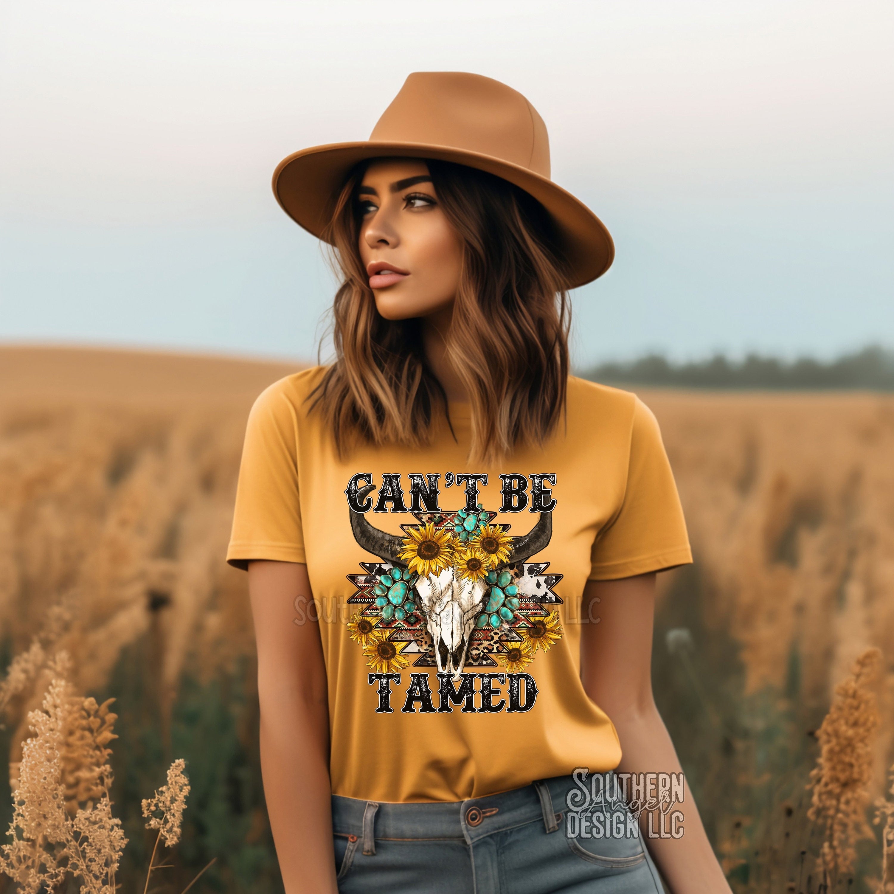 Country music shirt, Rustic shirt, Southern girl shirt, Can’t be tamed, Music festival shirt, Country graphic tee, Rodeo shirt, Texas girl
